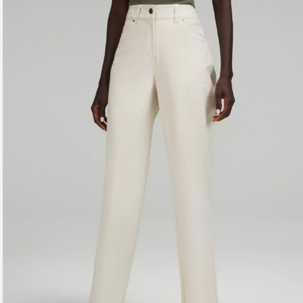 LULULEMON - City Sleek 5 Pocket High-Rise Wide-Leg Pant *Light Utilitech